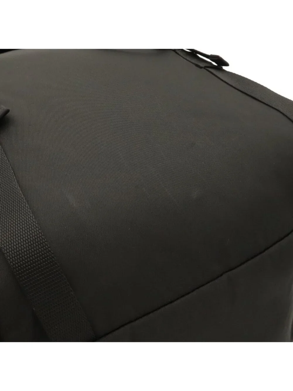 Prada Backpack Shoulder Bag Nylon Leather Nero Black Silver